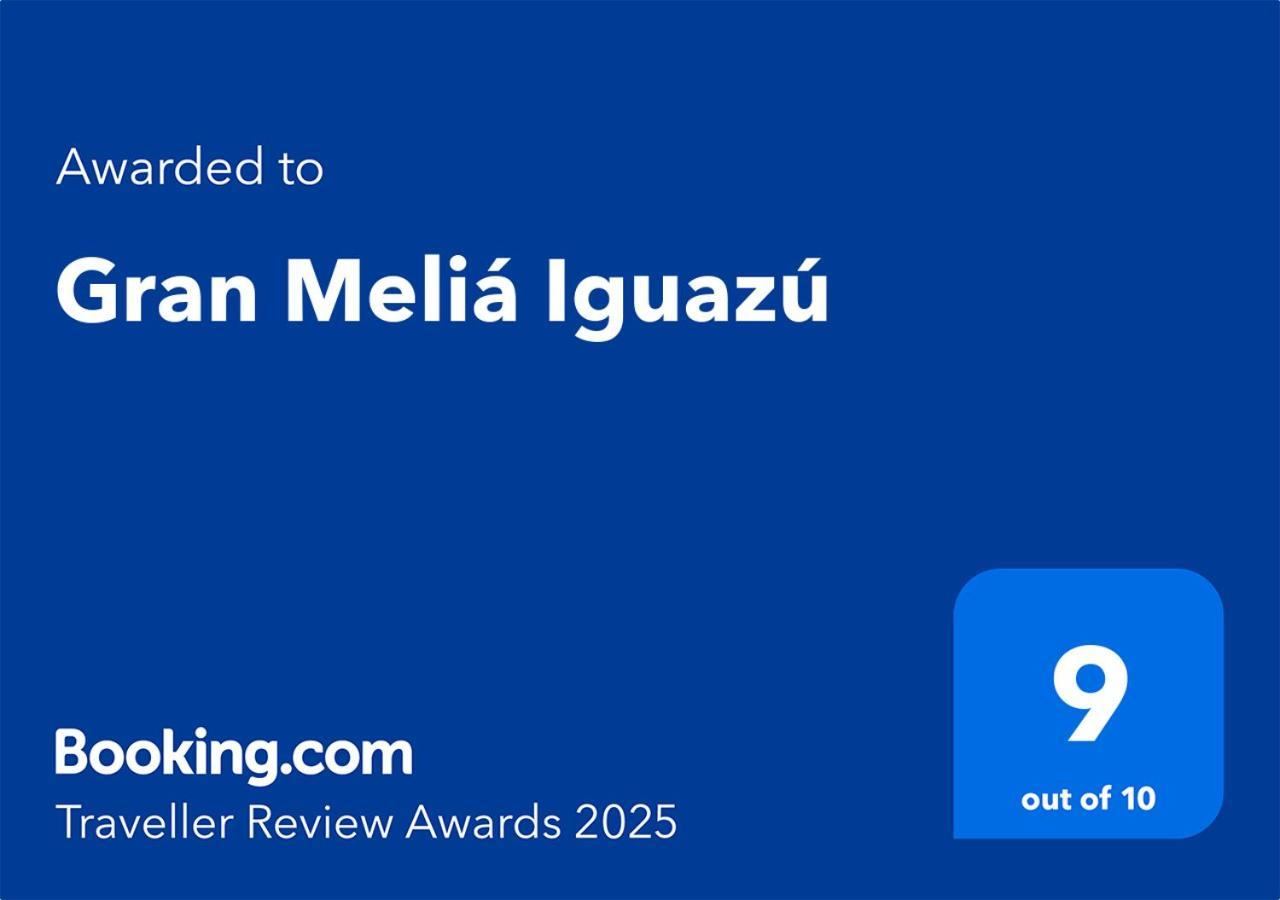 Gran Melia Iguazu Hotel ปูแอร์โตอีกวาซู ภายนอก รูปภาพ Booking.com Traveller Review Awards 2025